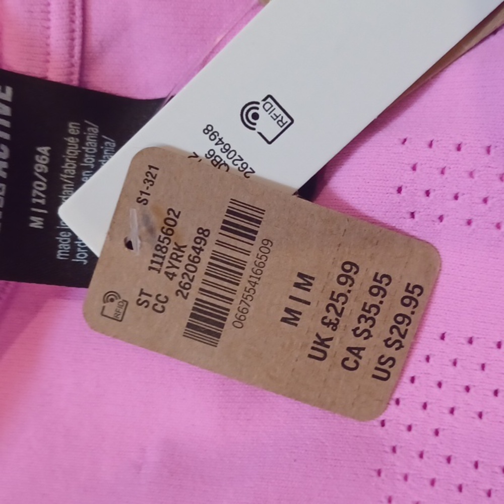 NWT PINK Active Victoria's Secret Breathable/Seamless PINK Tank Top - Picture 12 of 12